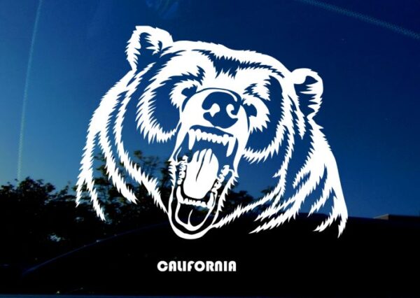 California bear sticker